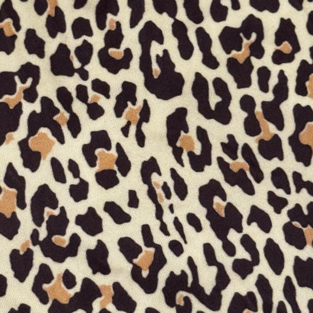 NWOT Jordann Jammies Leopard Animal Print Hooded Lounge Set XL - Picture 4 of 13